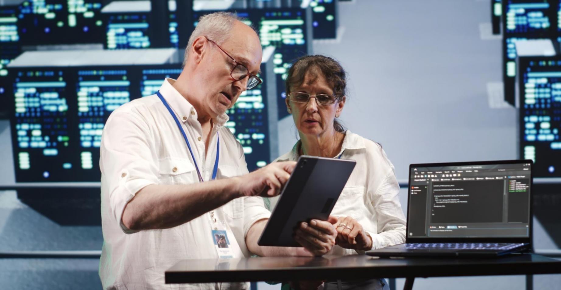 Estudiantes aprendiendo algoritmos de machine learning en plataforma interactiva